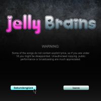 Jelly Brains CD Cover Sekundenglück
